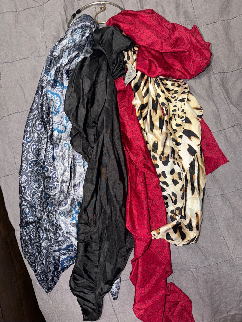 Bundle of 4 wild rags/scarves